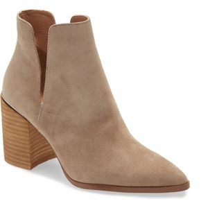Steve Madden Tan Kaylah Pointed Toe Bootie